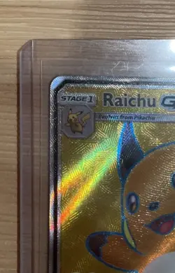 Pokemon TCG Raichu GX Ultra Rare Holo Full Art SM90 Sun & Moon Promo Card - Image 2