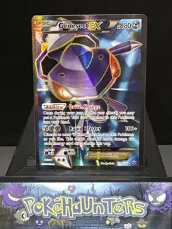 Pokemon Card Genesect EX 120/124 XY Fates Collide Ultra Rare Full Art NM - Image 1