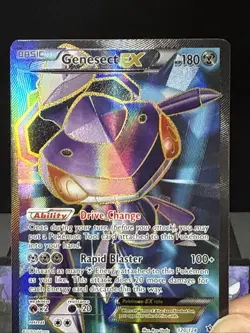 Pokemon Card Genesect EX 120/124 XY Fates Collide Ultra Rare Full Art NM - Image 2