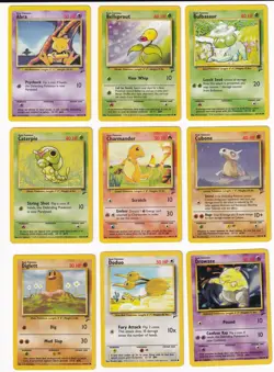 Pokemon Base Set 2 COMPLETE SET Common Vintage WOTC 42 Card Lot MP-NM - Image 2