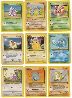 Pokemon Base Set 2 COMPLETE SET Common Vintage WOTC 42 Card Lot MP-NM - Image 4