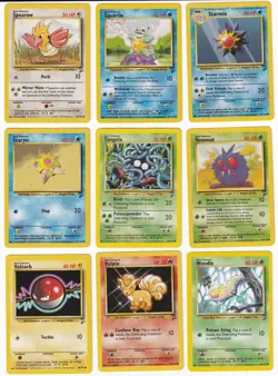 Pokemon Base Set 2 COMPLETE SET Common Vintage WOTC 42 Card Lot MP-NM - Image 5