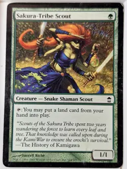 Sakura-Tribe Scout - Saviors of Kamigawa - Magic the Gathering MTG Nice! - Image 1