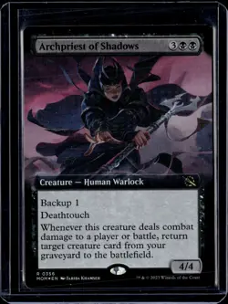 Archpriest of Shadows - 356 - Foil - MOM - NM - MTG Magic the Gathering - Image 1