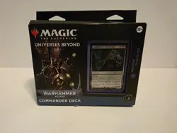 Magic: The Gathering: Warhammer 40K: Necron Dynasties Commander Deck - NIB - Image 1