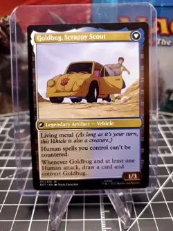 MTG Magic the Gathering Goldbug, Humanity's Ally (11/60) Transformers NM - Image 1