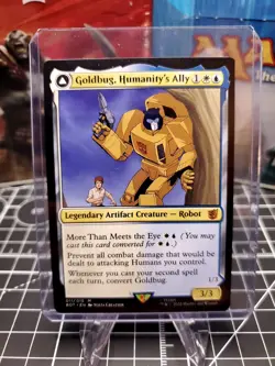MTG Magic the Gathering Goldbug, Humanity's Ally (11/60) Transformers NM - Image 2