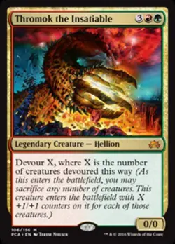 Near Mint, English - 1 x MTG Thromok the Insatiable Planechase Anthology - Image 1