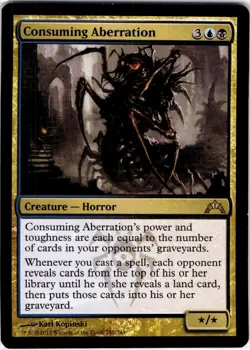 MTG Consuming Aberration Gatecrash Rare #152 - Image 1