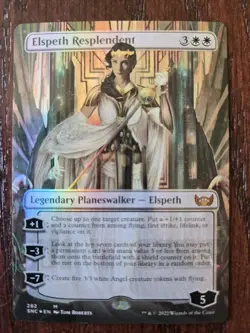 Elspeth Resplendent Borderless Foil Streets Of New Capenna - Image 1