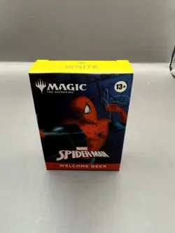 SDCC PAX 2025 Magic The Gathering Spider-Man Welcome Deck WHITE - Image 1