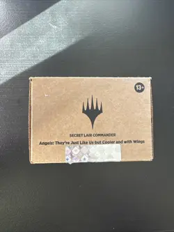 MTG Secret Lair Angels They're Just Like Us But Cooler Commander Deck OPENED - Image 1
