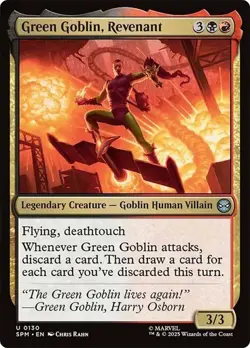 NM Green Goblin, Revenant, MTG, Marvel's Spider-Man, Magic the Gathering, 130 - Image 1