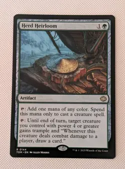 MTG Tarkir : Dragonstorm Rare HERD HEIRLOOM NM - Image 1