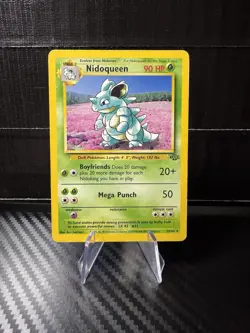 Nidoqueen 23/64 Jungle Regular Rare Pokemon TCG Vintage - Image 1