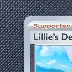 Lillie's Determination 119/132 Reverse Holo Pokemon Mega Evolution MEG EN NM - Image 2