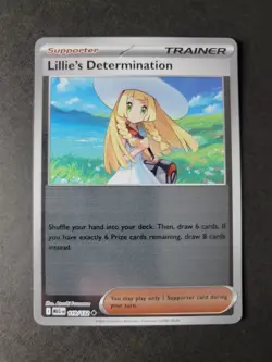 Lillie's Determination (Reverse Holo) 119/132 Uncommon Pokemon Mega Evolution - Image 1