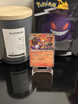 Infernape SVP 116 STAFF Twilight Masquerade Prerelease Promo Stamped Pokemon TCG - Image 1
