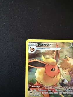 Flareon - TG01/TG30 Brilliant Stars Trainer Gallery Pokemon - NM - Image 3