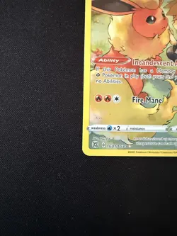 Flareon - TG01/TG30 Brilliant Stars Trainer Gallery Pokemon - NM - Image 5