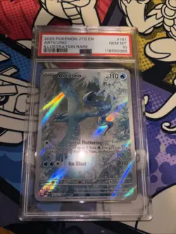 2025 Pokemon Scarlet & Violet Journey Together IR Articuno #161 PSA 10 GEM MINT - Image 1
