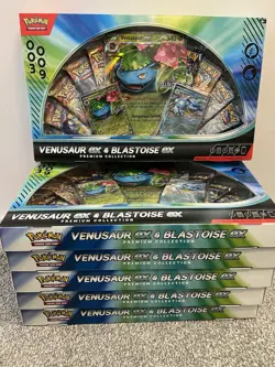 Pokemon TCG Venusaur Ex & Blastoise Ex Premium Collection - Sealed - Brand new - Image 3