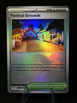 Pokemon TCG Festival Grounds 108/131 SV Prismatic Evolutions Poke Ball Holo NM - Image 1