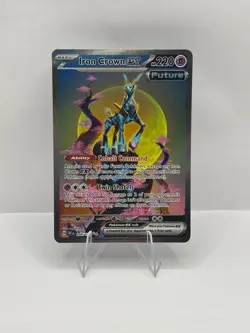 Pokemon Iron Crown ex 206/162 SV05: Temporal Forces SIR - Image 1