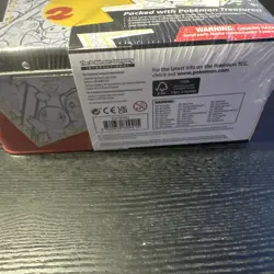 Pokemon 25th Anniversary Celebrations Treasure Chest Lunchbox Tin Factory SEALED - Image 2