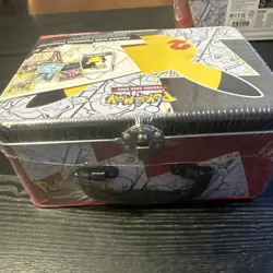 Pokemon 25th Anniversary Celebrations Treasure Chest Lunchbox Tin Factory SEALED - Image 3