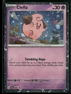 Cleffa - SVP 095 Pokemon Scarlet Violet Black Star Promo - Image 1