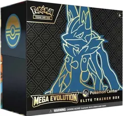 PRESALE Pokemon TCG Mega Evolution Pokemon Center Elite Trainer Box ETB Set of 2 - Image 2