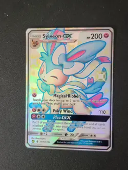 Sylveon GX Pokemon Hidden Fates SV76 - Image 1