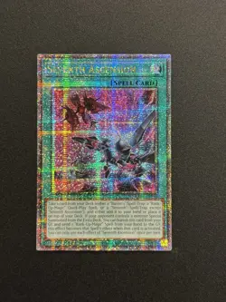 2025 YUGIOH RA04 QCR SECRET RARE SEVENTH ASCENSION NM - Image 1