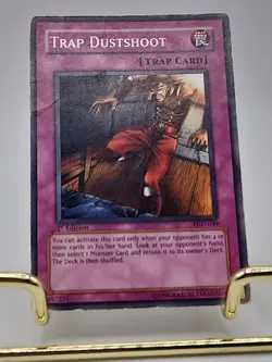 Yugioh Trap Dustshoot PGD-049 Common 1st Edition Light Play - Image 1