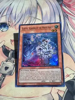 YuGiOh Asian English SUDA-AE008 Elzette, Azamina of the White Forest Super rare - Image 5