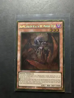 Yugioh - Scarm, Malebranche of the Burning Abyss (Gold Rare 1st) PGL3-EN043 (P) - Image 1