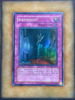 Yugioh Birthright STON-EN057 Super Rare 1st Ed NM - Image 1