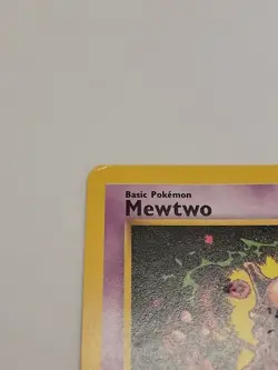 Pokemon Mewtwo 1995 Black Star Promo card 14 LV. 60 #150 - Image 3