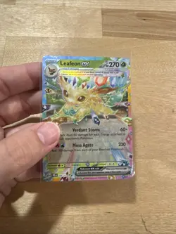 Pokemon TCG Leafeon EX Double Rare Holo Card 006/131 Prismatic Evolutions - Image 2