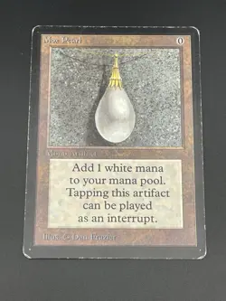 MTG Beta Mox Pearl Heavy Play Power 9 - Limited Edition 1993 - Image 1