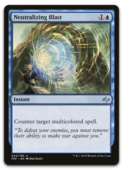 Neutralizing Blast #44 (NM) Fate Reforged FRF Magic MTG - Image 1