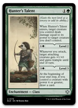 Hunter's Talent #179 (NM) Bloomburrow BLB Magic MTG - Image 1