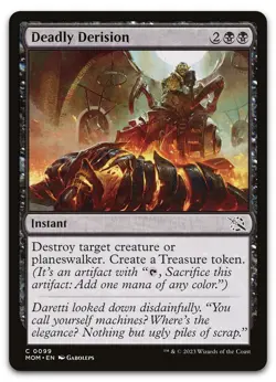 Deadly Derision #99 (NM) March of the Machine MOM Magic MTG - Image 1
