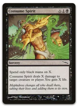 Consume Spirit #60 (NM) Mirrodin MRD Magic MTG - Image 1