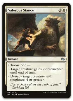 Valorous Stance #28 (NM) Fate Reforged FRF Magic MTG - Image 1