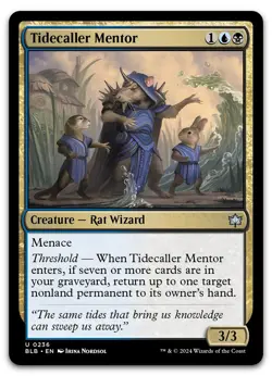 Tidecaller Mentor #236 (NM) Bloomburrow BLB Magic MTG - Image 1