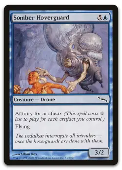 Somber Hoverguard #51 (NM) Mirrodin MRD Magic MTG - Image 1