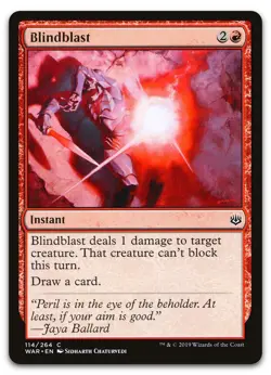 Blindblast #114 (NM) War of the Spark WAR Magic MTG - Image 1