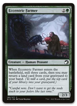 Eccentric Farmer #185 (NM) Midnight Hunt MID Magic MTG - Image 1